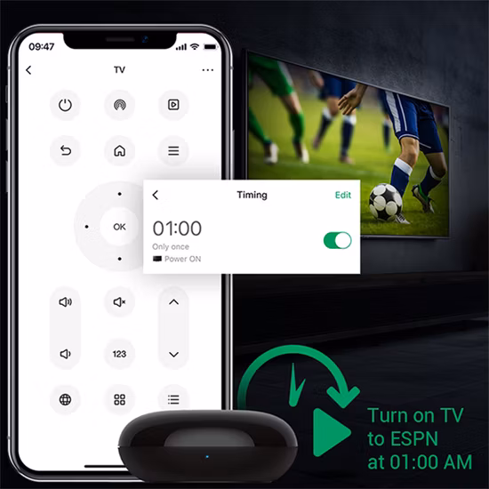 Dynamische intelligente 3D-TV-Fernbedienung