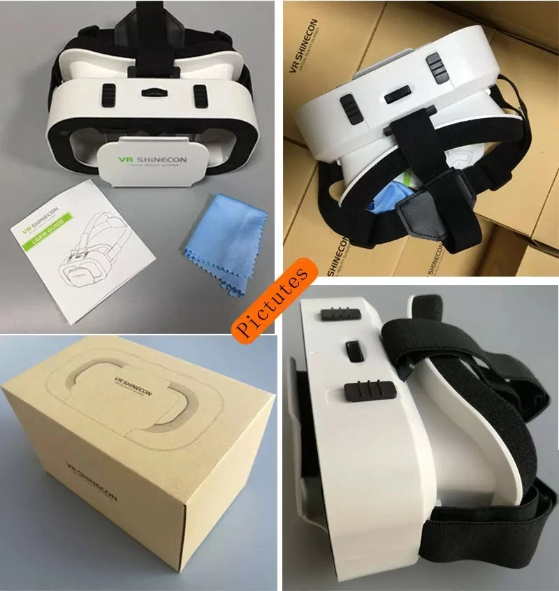 Google Cardboard Vr Shinecon Vr Virtual Reality 3D Glasses for Mobile Phone