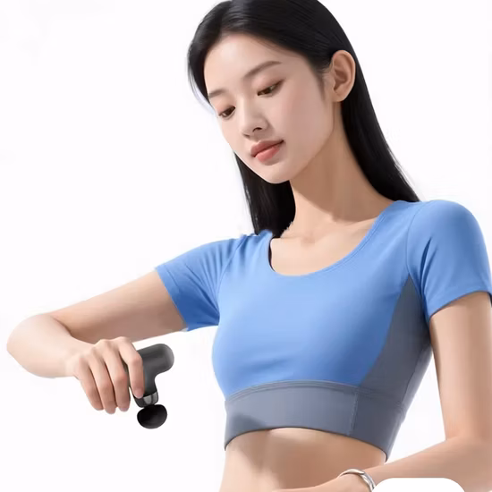 Mini-Faszienpistole, Muskelvibration, tiefe Nacken-Mini-Massagepistole