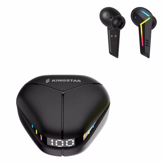 Tws Gaming-Ohrhörer, kabelloses Bluetooth-Gaming-Hearset, Gaming-Kopfhörer mit niedriger Latenz, Spielmusik, Dual-Modus-Kopfhörer