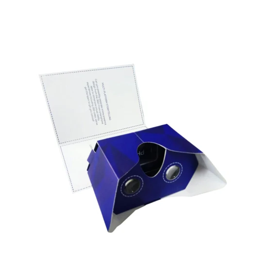 Handgefertigte Version der Google 3D-Brille für Mobiltelefone, VR-Farbdruck, Google Cardboard