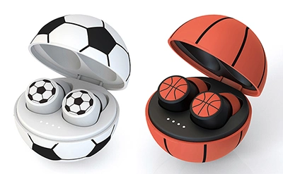 Drahtloses Bluetooth-Headset Tws-Kopfhörer im Baseball-Design für Werbeveranstaltungen im Sportbereich