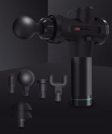 Tragbares Massagegerät mit elektrischer Vibration, neue Mini-Massagepistole