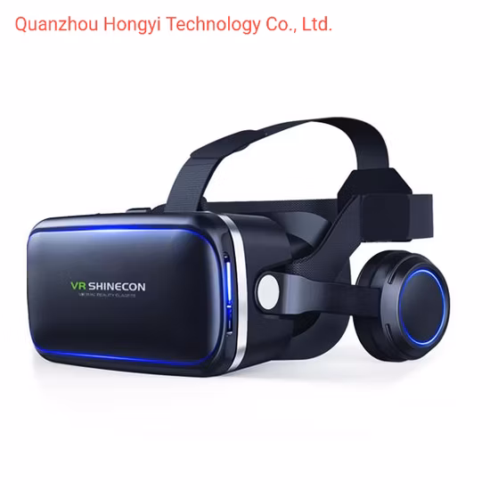 2022 Neues Produkt Headset 3D Vr Brille Virtual Reality Shinecon Video Brillenetui Box für Google Cardboard Smart