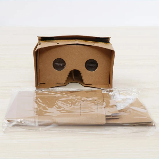Vollversion von Farbdruck Google Cardboard Vr Handy 3D Virtual Reality 3D-Brille Plus Hard